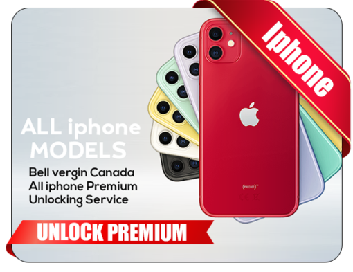 Bell Virgin Canada All iPhone Premium Unlocking Service