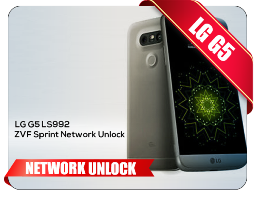 LG G5 LS992 ZVF Sprint Network Unlock