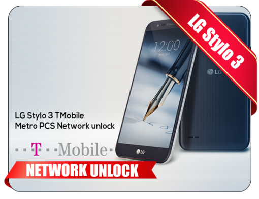 LG Stylo 3 Tmobile MetroPCS Network Unlock