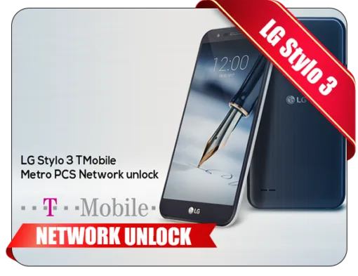 LG Stylo 3 Tmobile MetroPCS Network Unlock